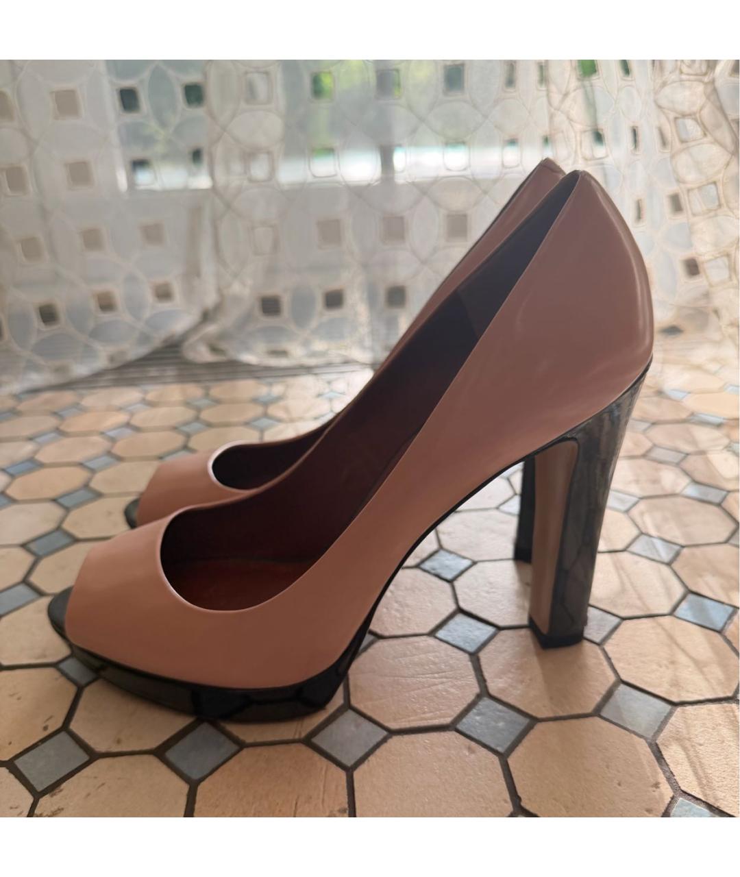 MARC BY MARC JACOBS Розовые туфли из лакированной кожи, фото 3
