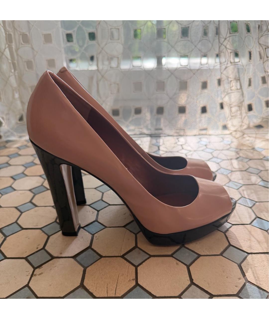 MARC BY MARC JACOBS Розовые туфли из лакированной кожи, фото 6