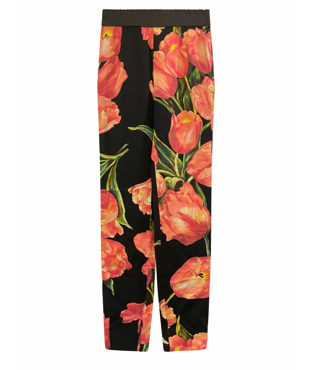 DOLCE&GABBANA Мульти брюки узкие, фото 1