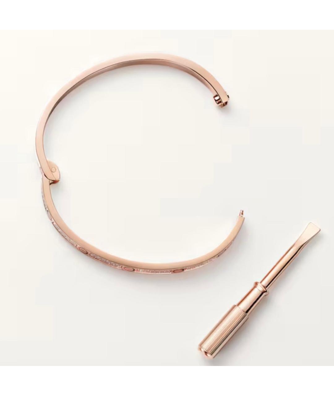 CARTIER Золотой браслет из розового золота, фото 4