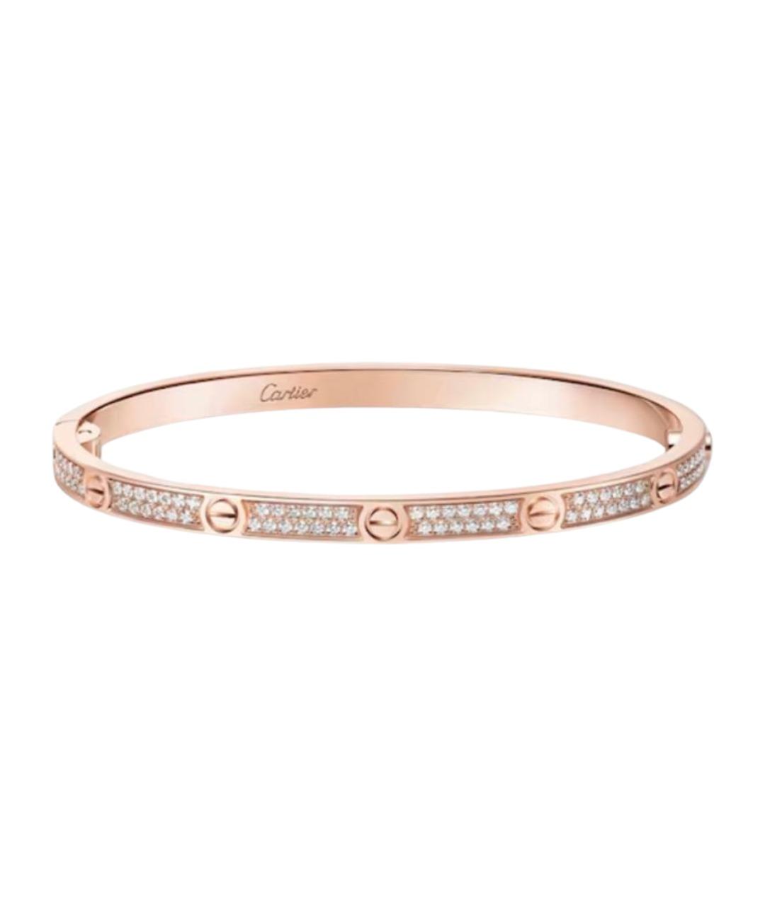 CARTIER Золотой браслет из розового золота, фото 1