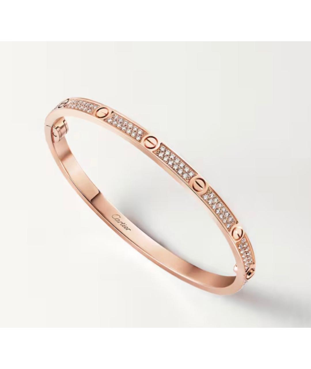CARTIER Золотой браслет из розового золота, фото 2