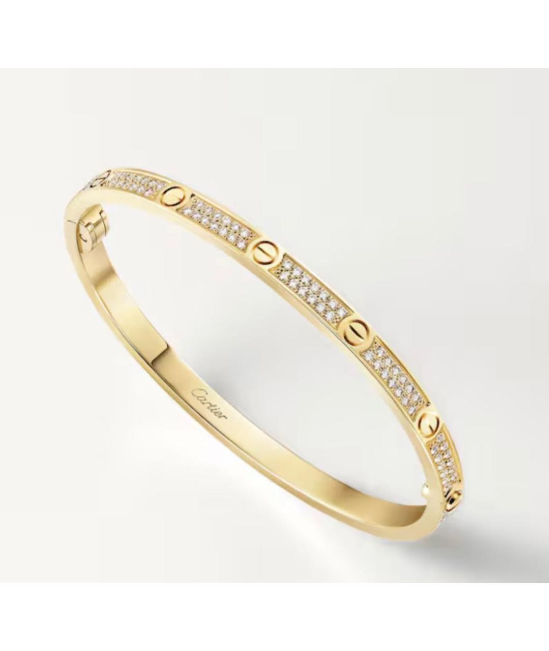 CARTIER Золотой браслет из желтого золота, фото 2