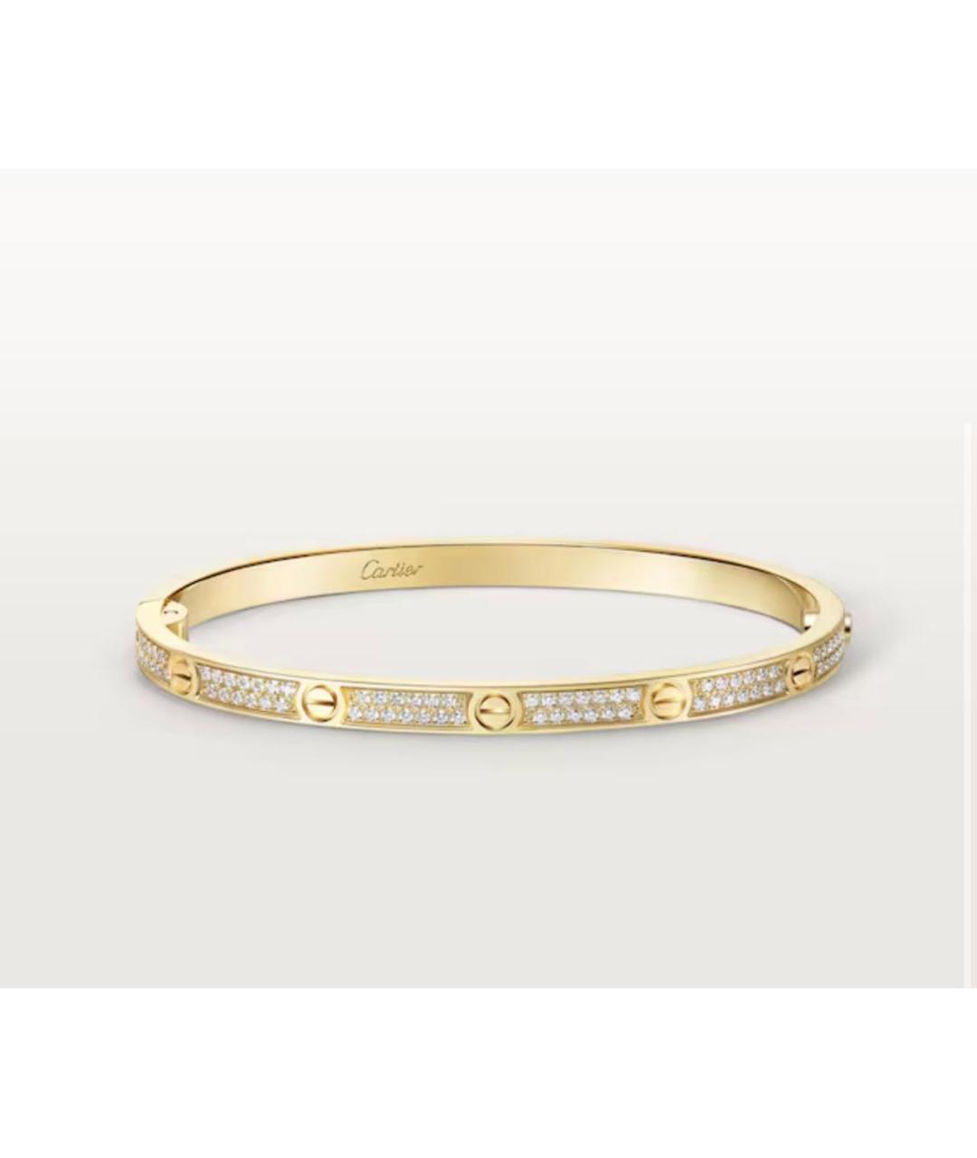 CARTIER Золотой браслет из желтого золота, фото 5