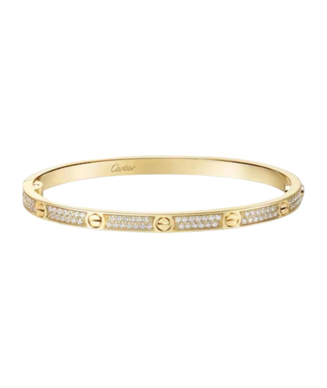 CARTIER Золотой браслет из желтого золота, фото 1