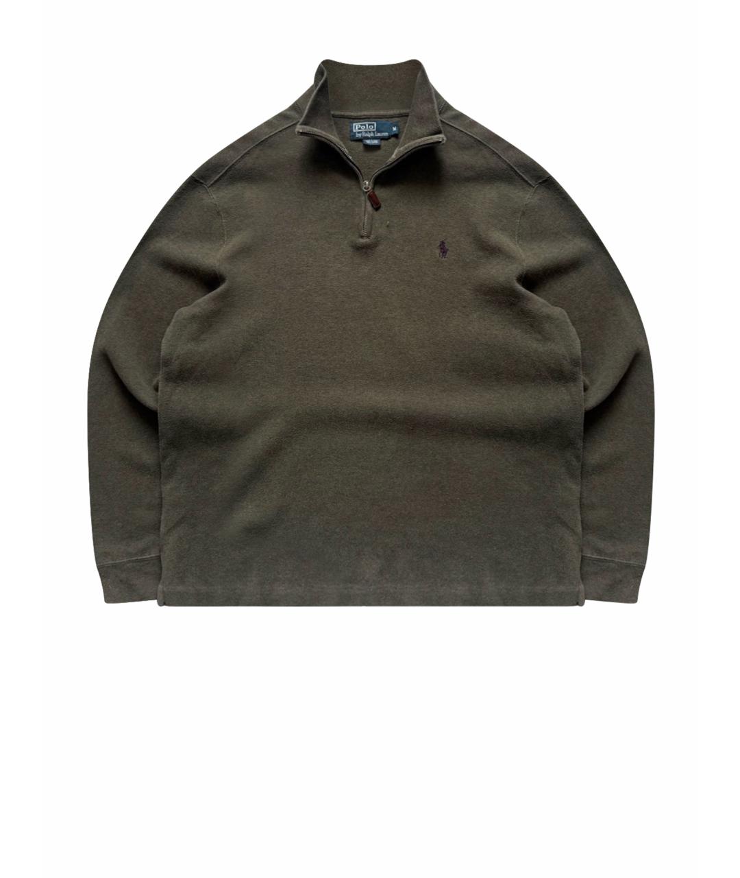 POLO RALPH LAUREN Хаки хлопковый джемпер / свитер, фото 1