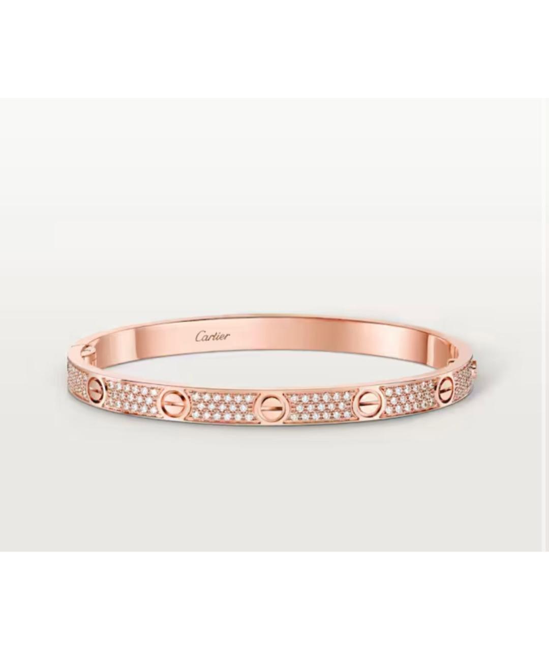 CARTIER Золотой браслет из розового золота, фото 6