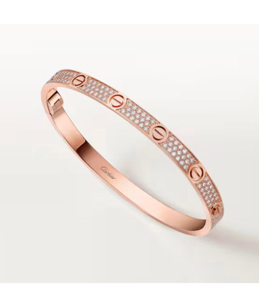 CARTIER Золотой браслет из розового золота, фото 2