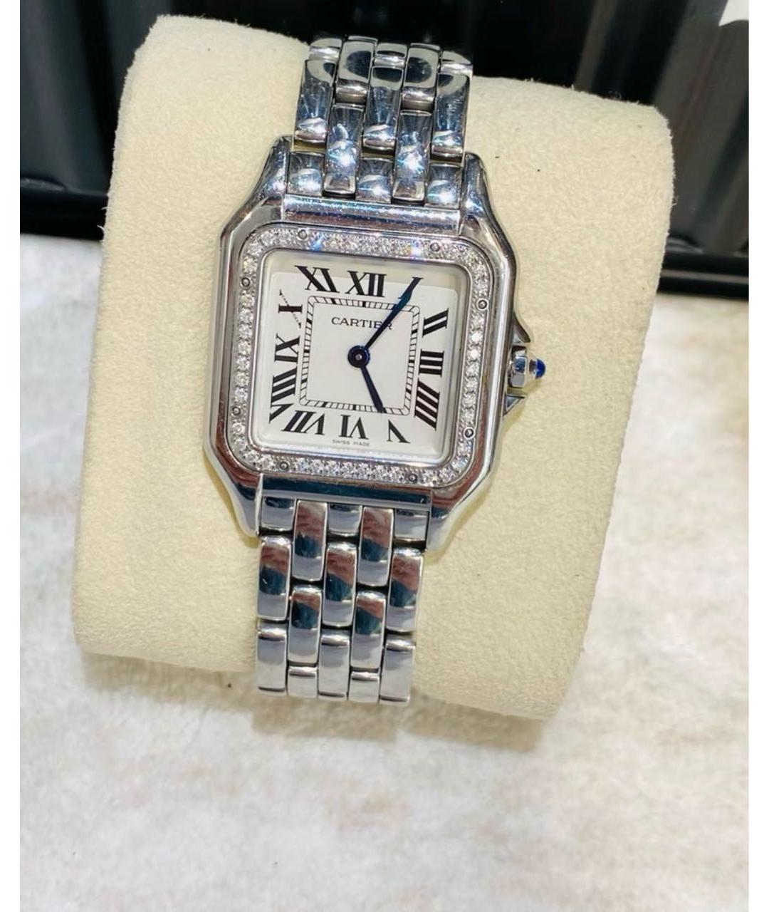 CARTIER Серебряные металлические часы, фото 3
