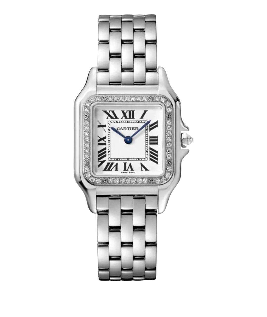 CARTIER Серебряные металлические часы, фото 1