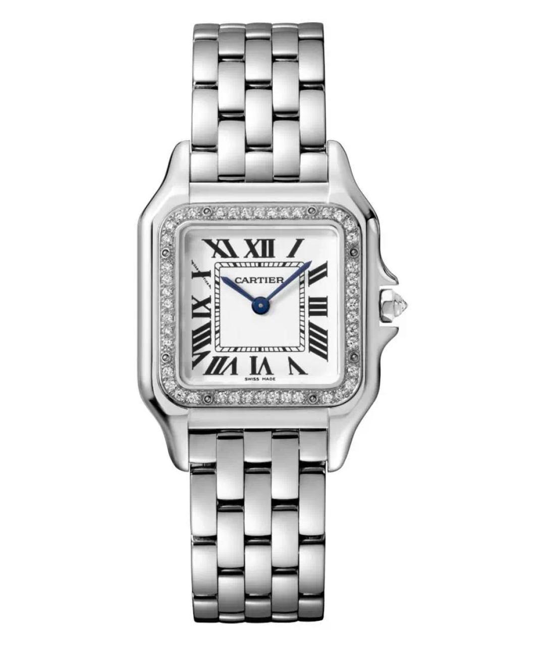 CARTIER Серебряные металлические часы, фото 8