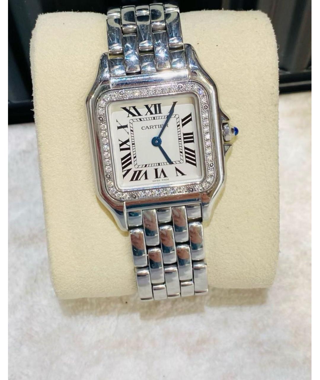 CARTIER Серебряные металлические часы, фото 4
