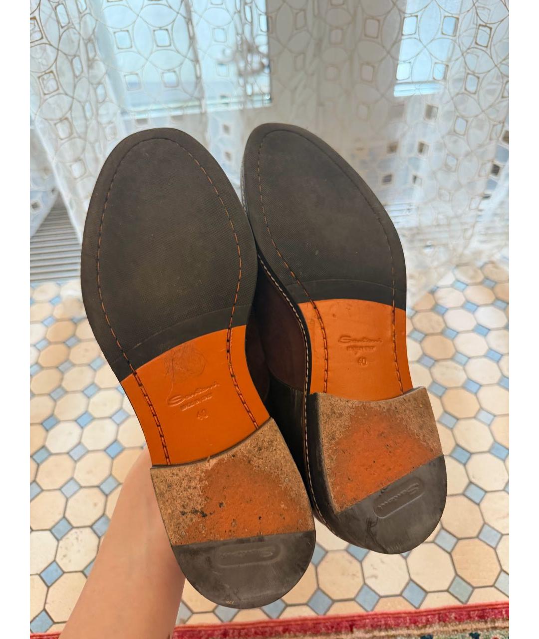 SANTONI Мульти лоферы, фото 6
