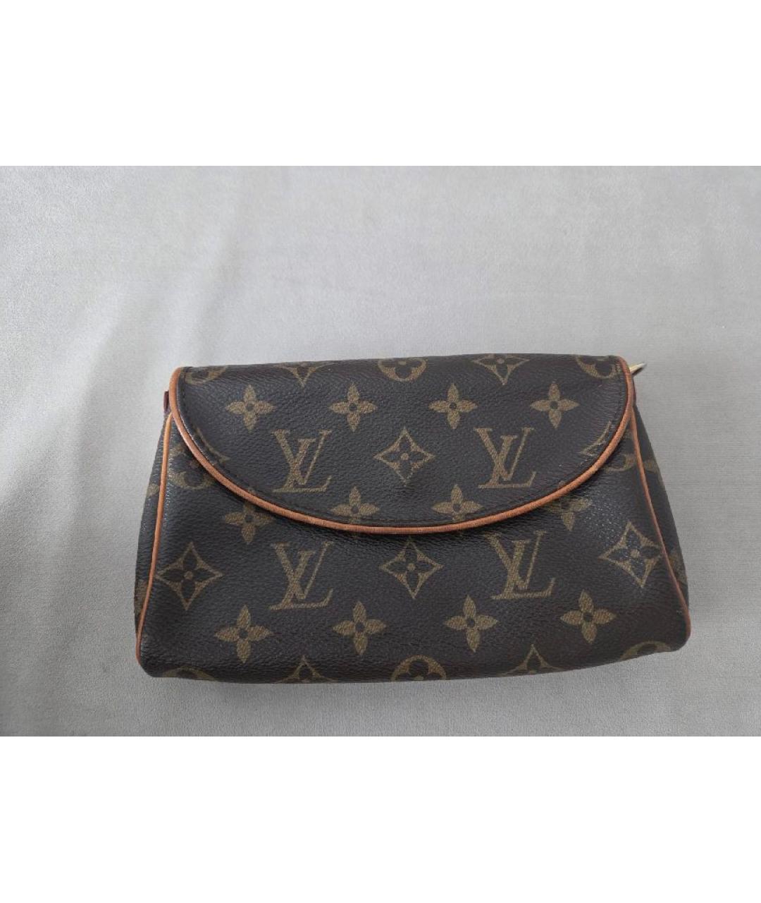 LOUIS VUITTON Коричневая поясная сумка из искусственной кожи, фото 10