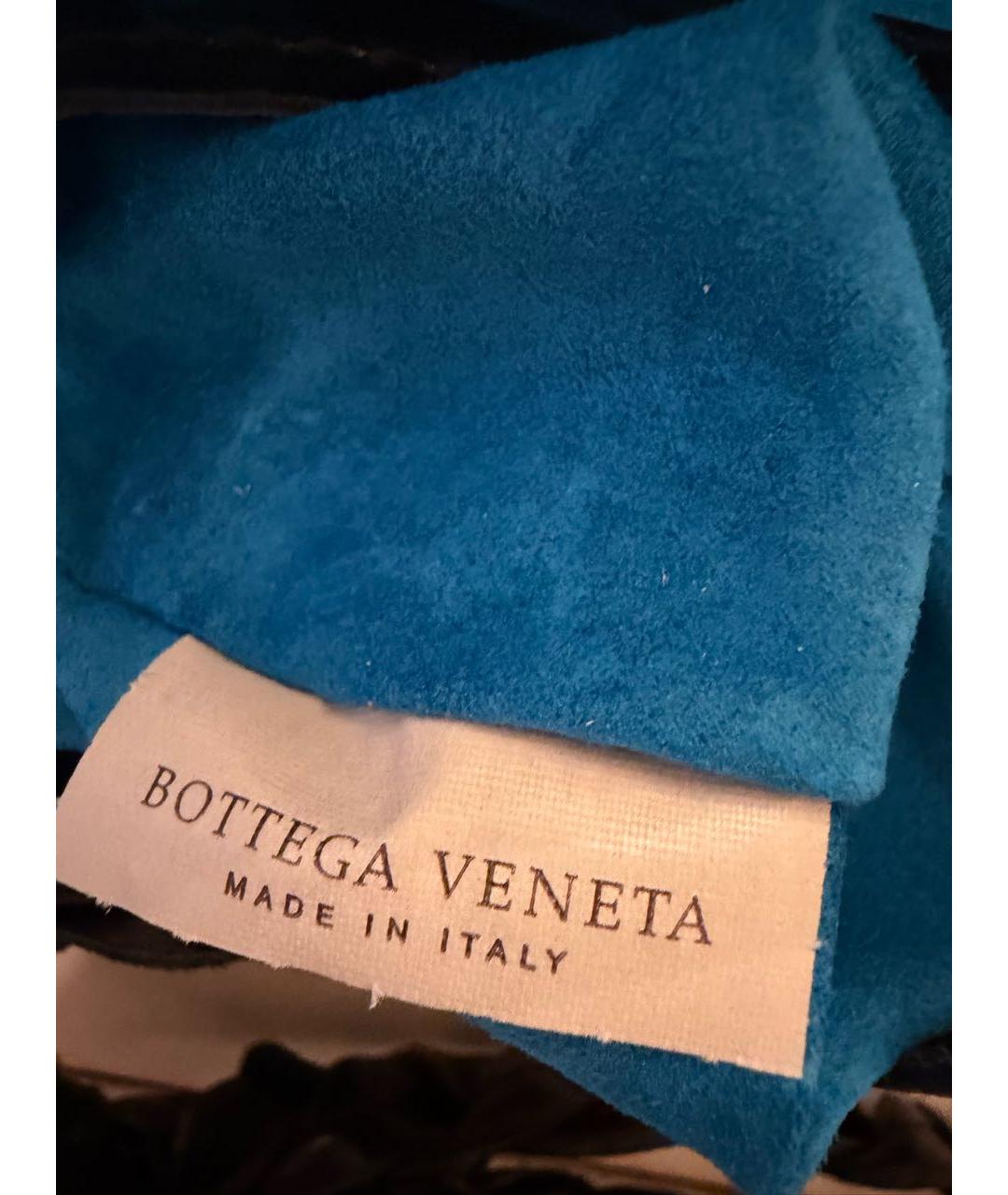 BOTTEGA VENETA Коричневая кожаная сумка с короткими ручками, фото 8