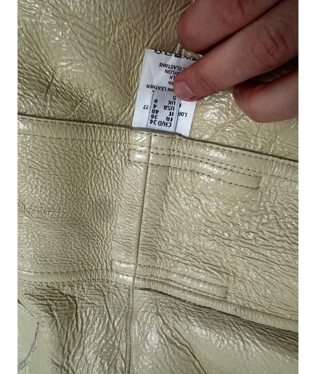 BALLY Бежевая меховая дубленка, фото 7