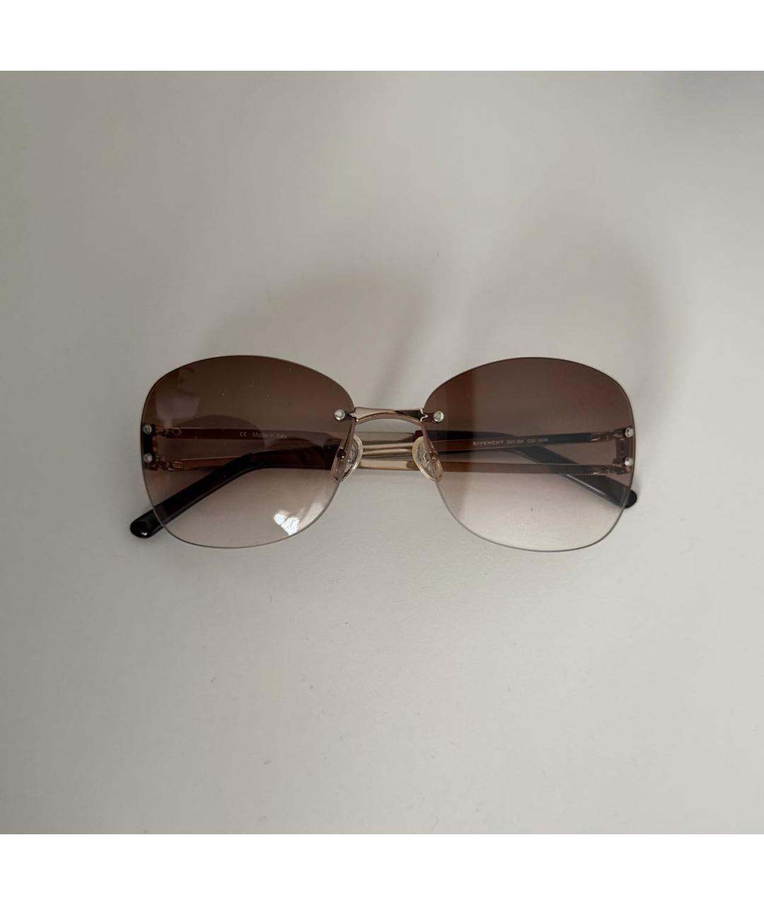 GIVENCHY Розовые металлические солнцезащитные очки, фото 5