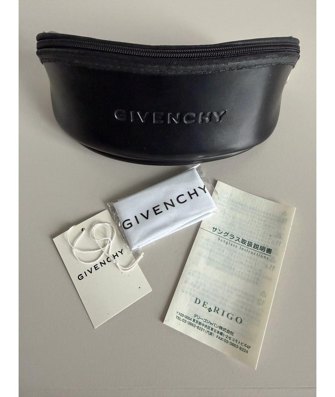 GIVENCHY Розовые металлические солнцезащитные очки, фото 4