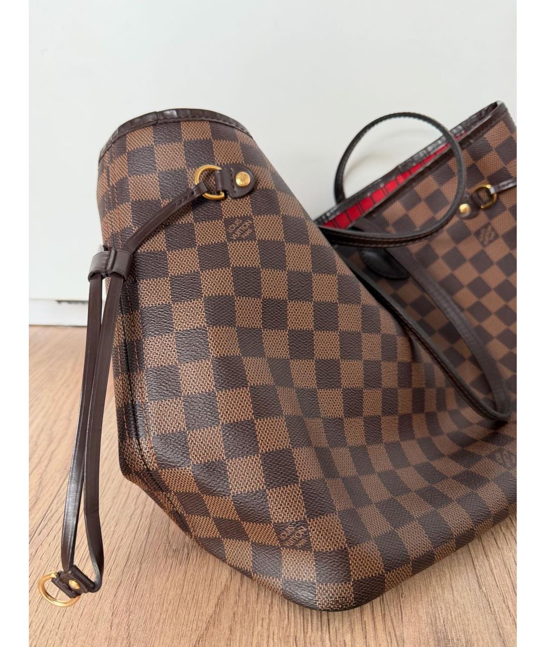LOUIS VUITTON Коричневая сумка тоут, фото 2