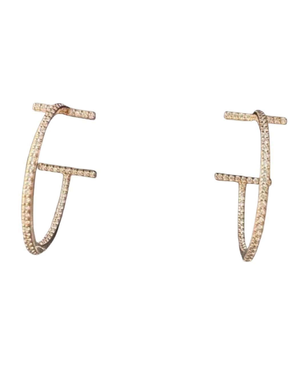 TIFFANY&CO Золотые серьги из розового золота, фото 1