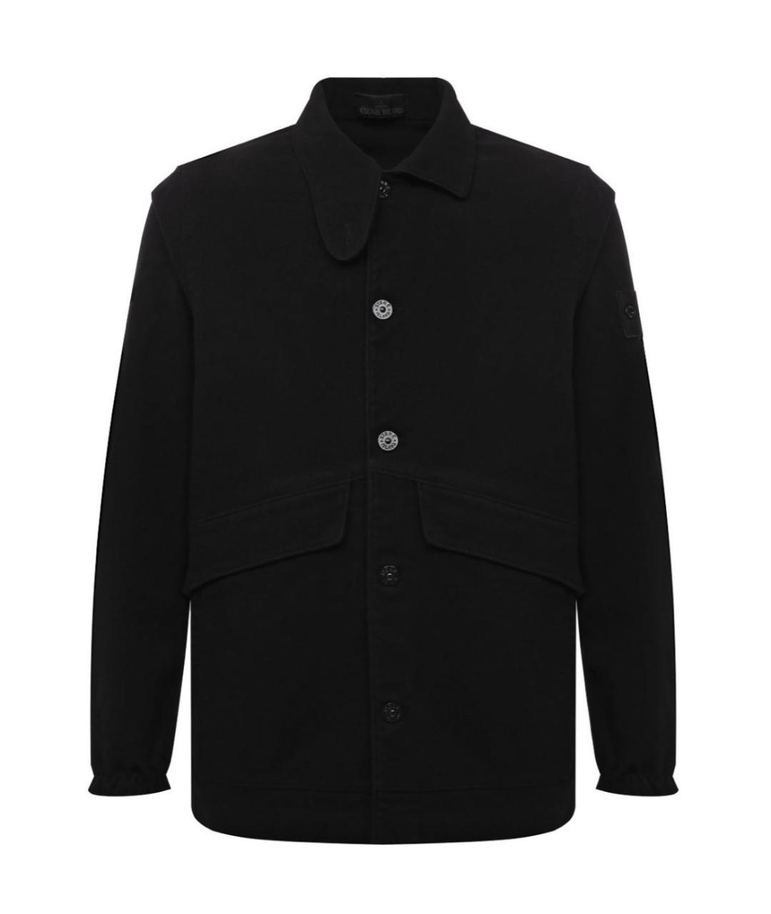 STONE ISLAND Черная полиамидовая куртка, фото 9