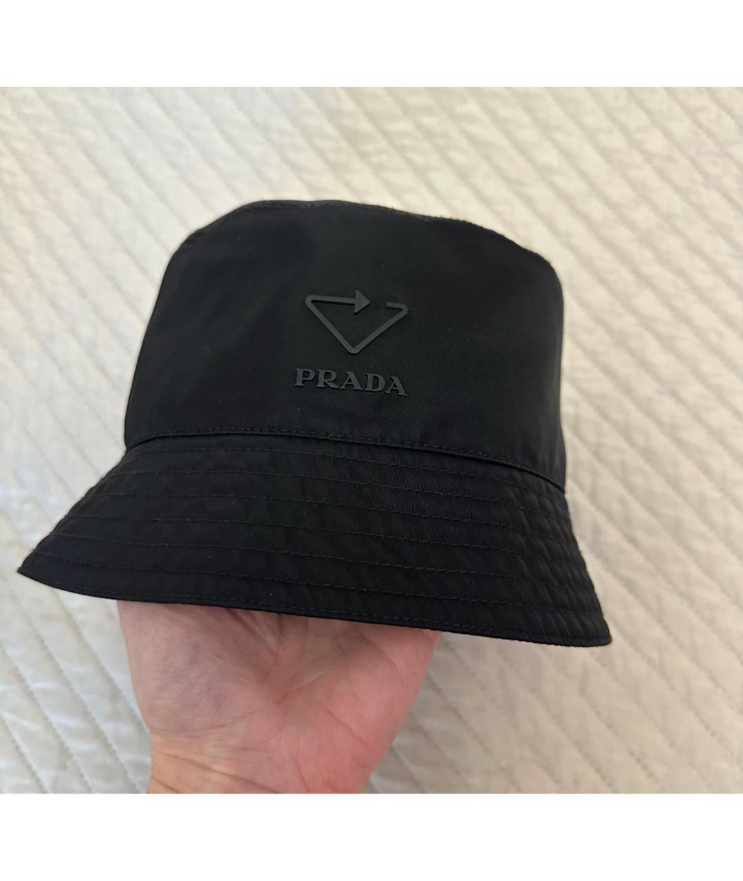 PRADA Черная панама, фото 2