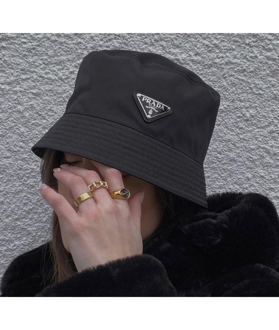 PRADA Черная панама, фото 6