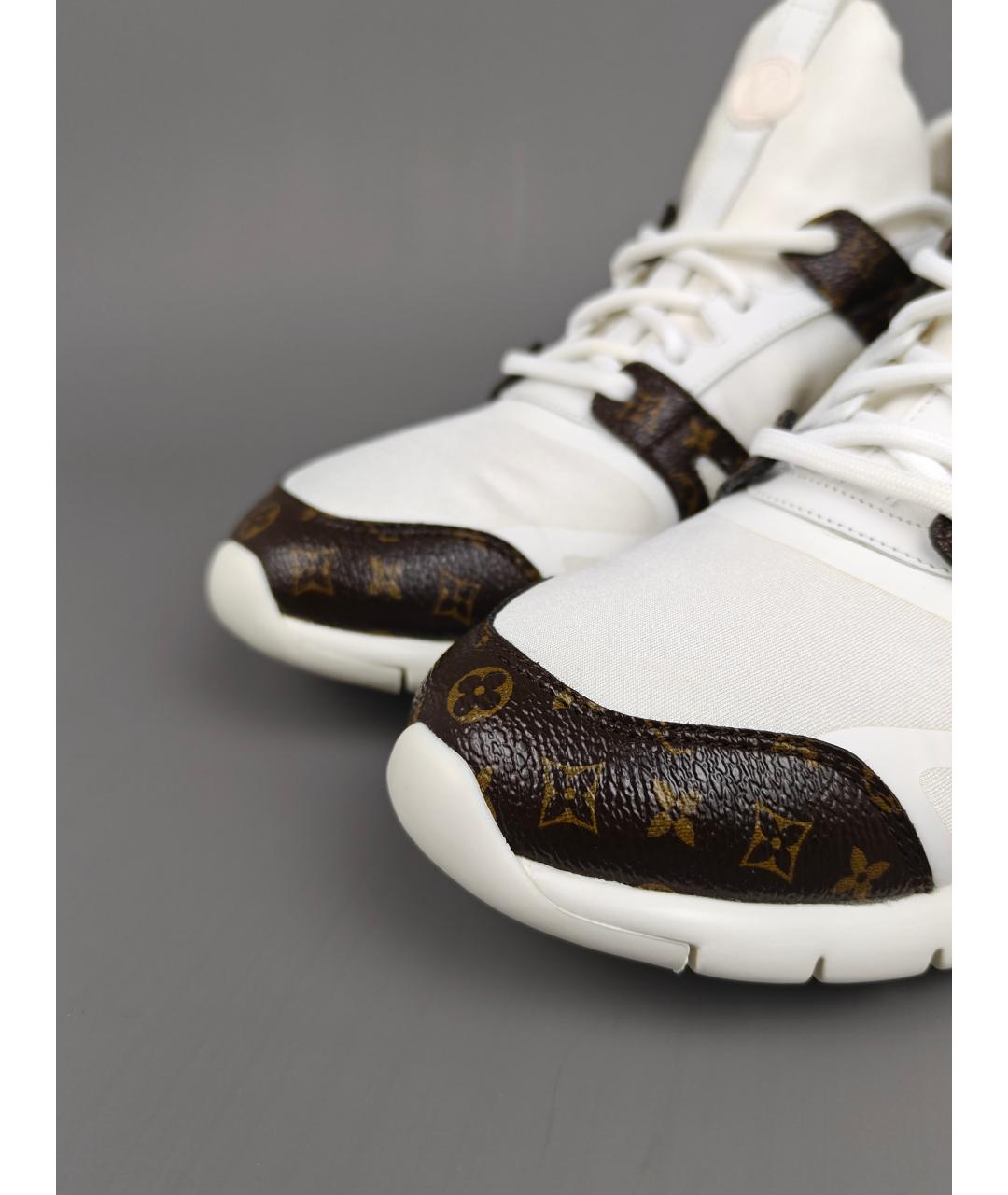 LOUIS VUITTON Белые кроссовки, фото 6