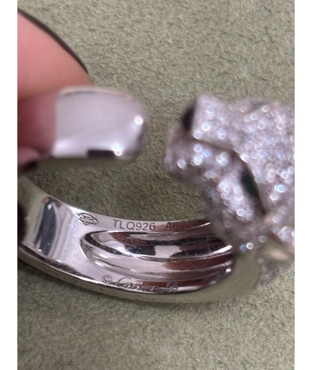 CARTIER Серебряное кольцо из белого золота, фото 6