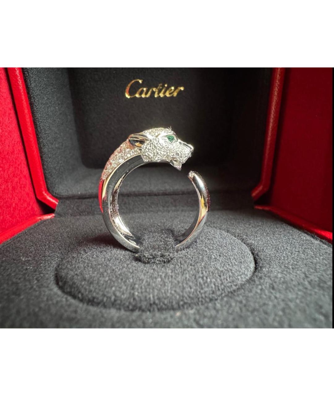 CARTIER Серебряное кольцо из белого золота, фото 8