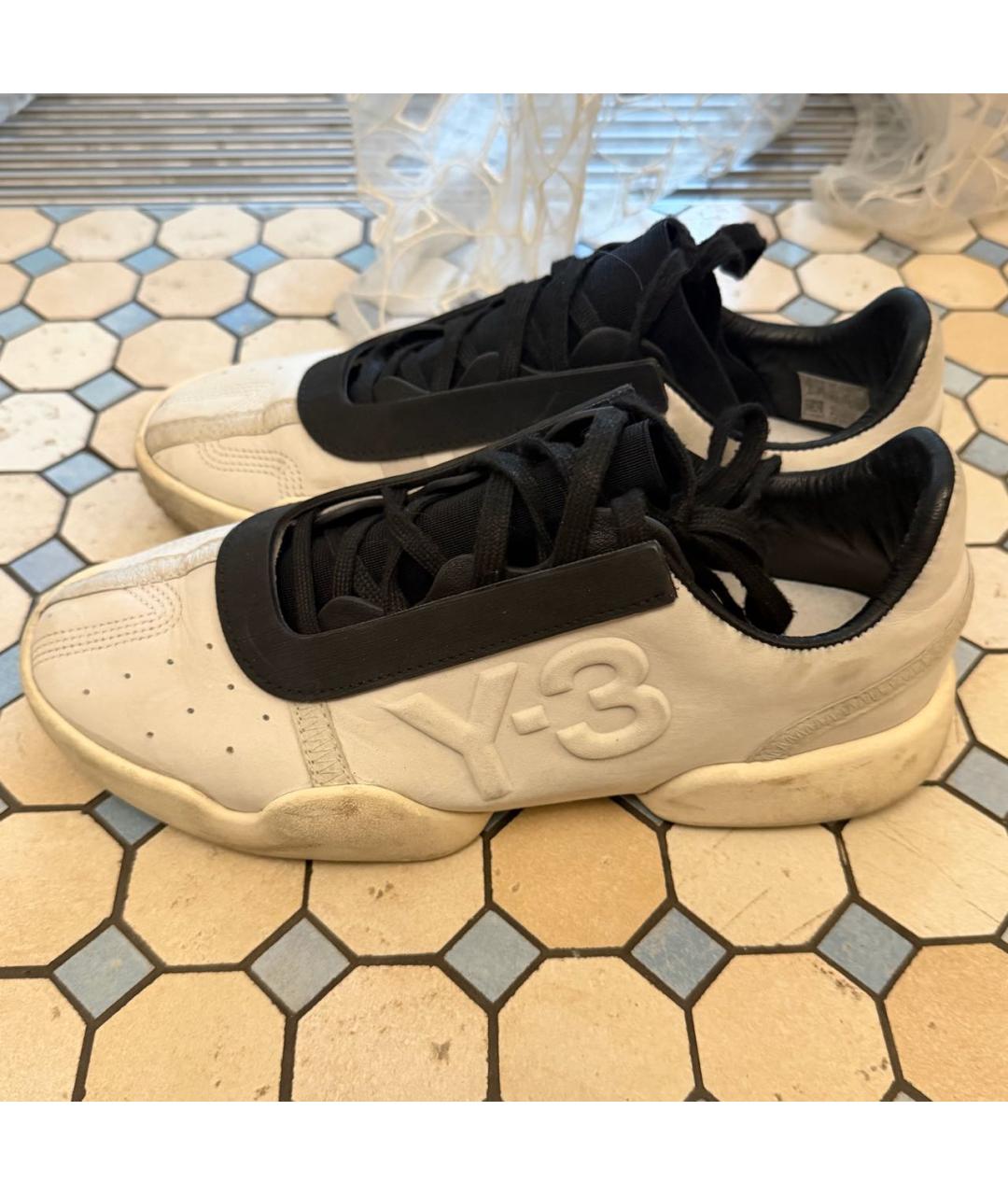 Y-3 Белые кроссовки, фото 5