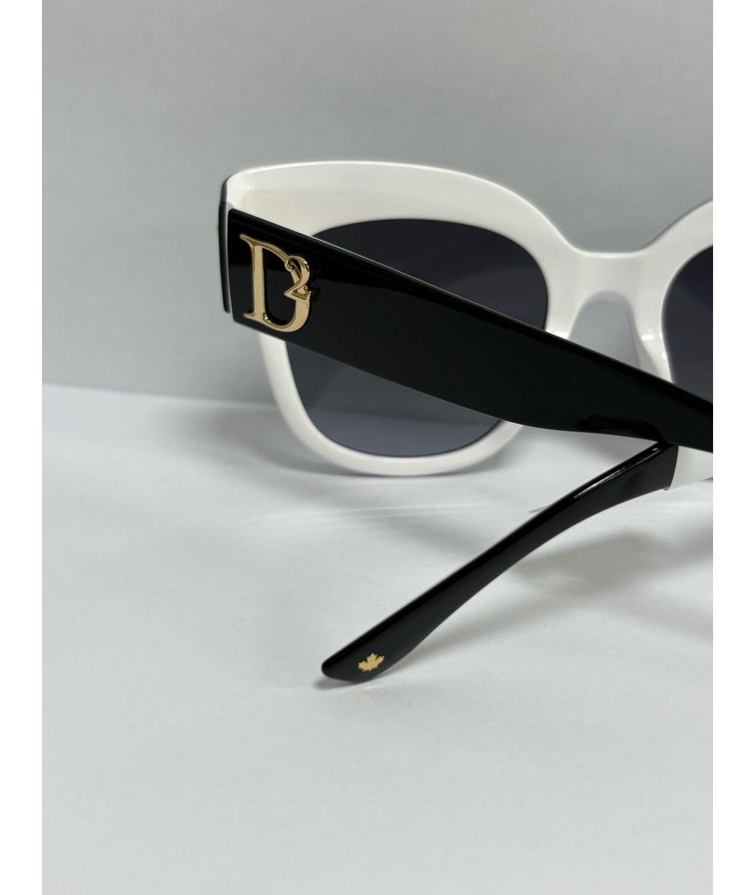 DSQUARED2 Черные пластиковые солнцезащитные очки, фото 7