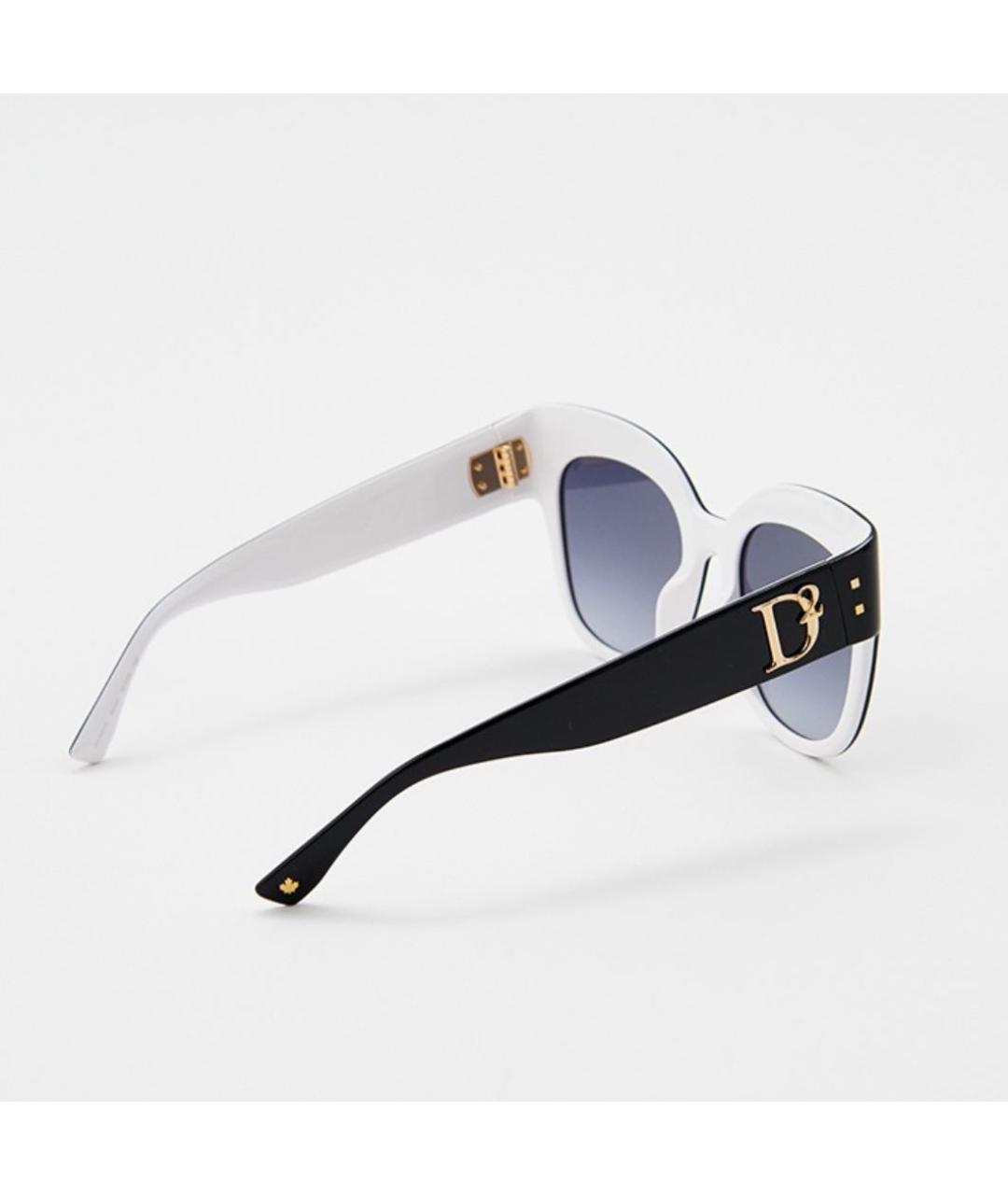 DSQUARED2 Черные пластиковые солнцезащитные очки, фото 2