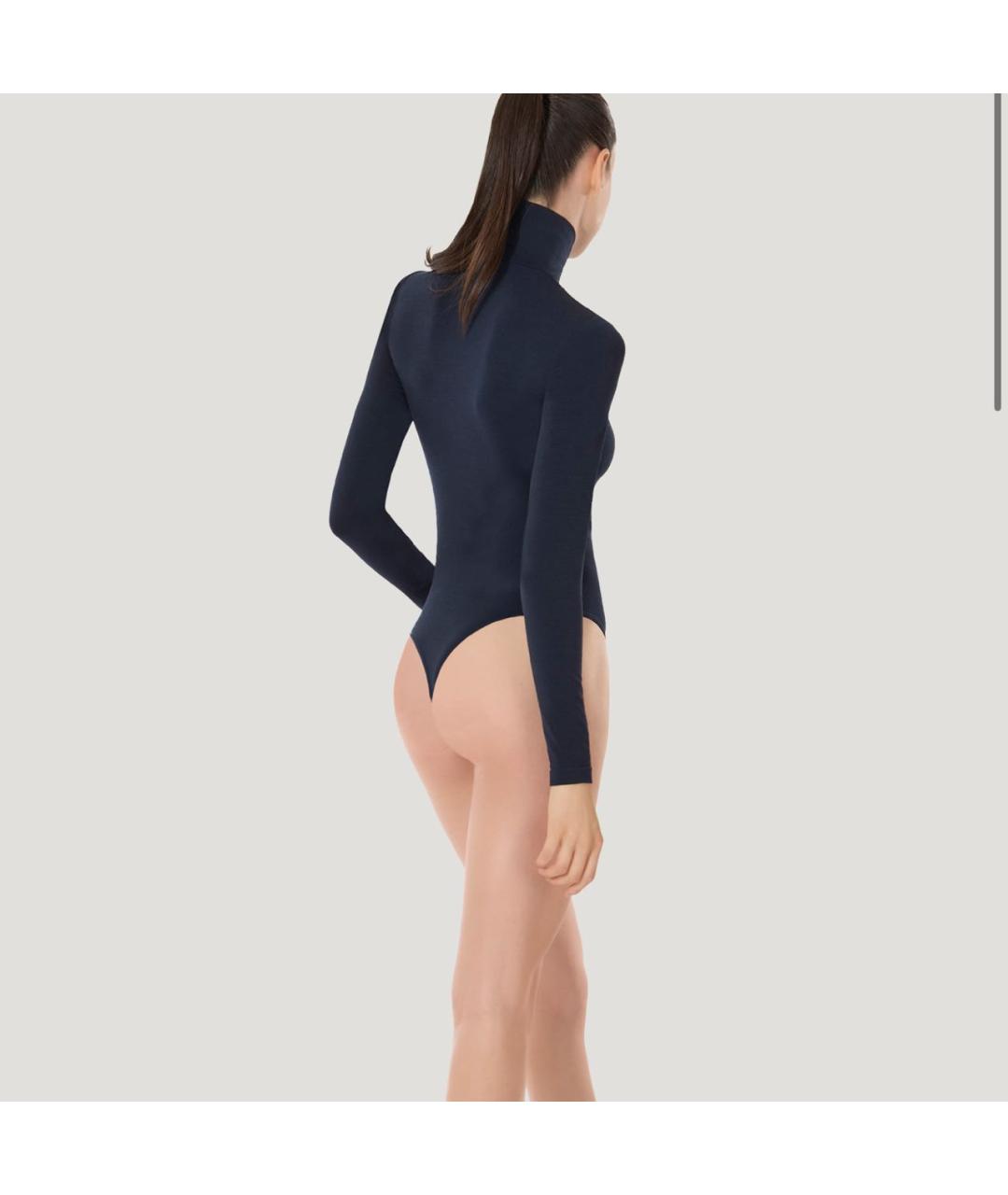WOLFORD Черное хлопковое боди, фото 2