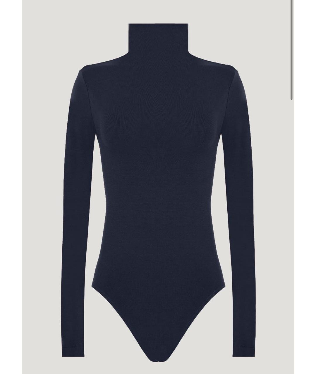 WOLFORD Черное хлопковое боди, фото 5