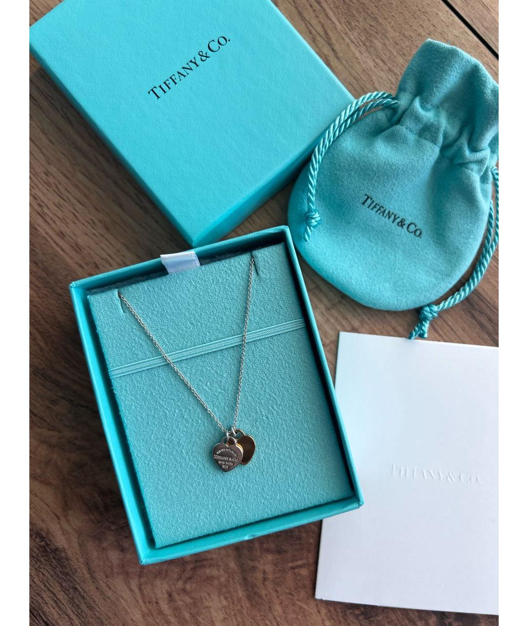 TIFFANY&CO Серебряное серебряное колье, фото 2
