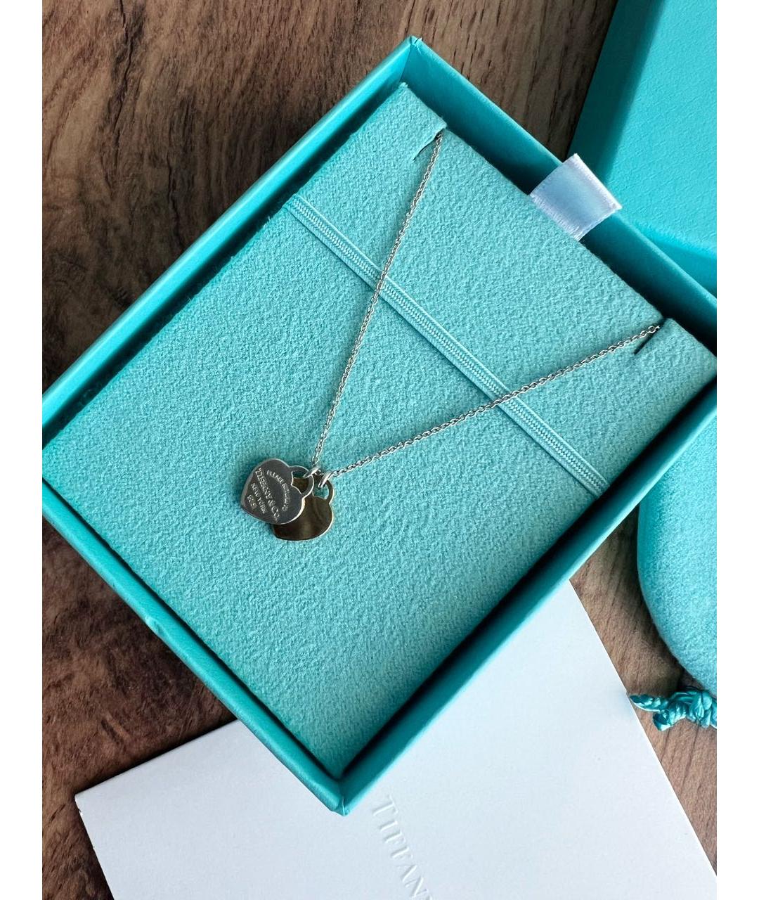 TIFFANY&CO Серебряное серебряное колье, фото 3
