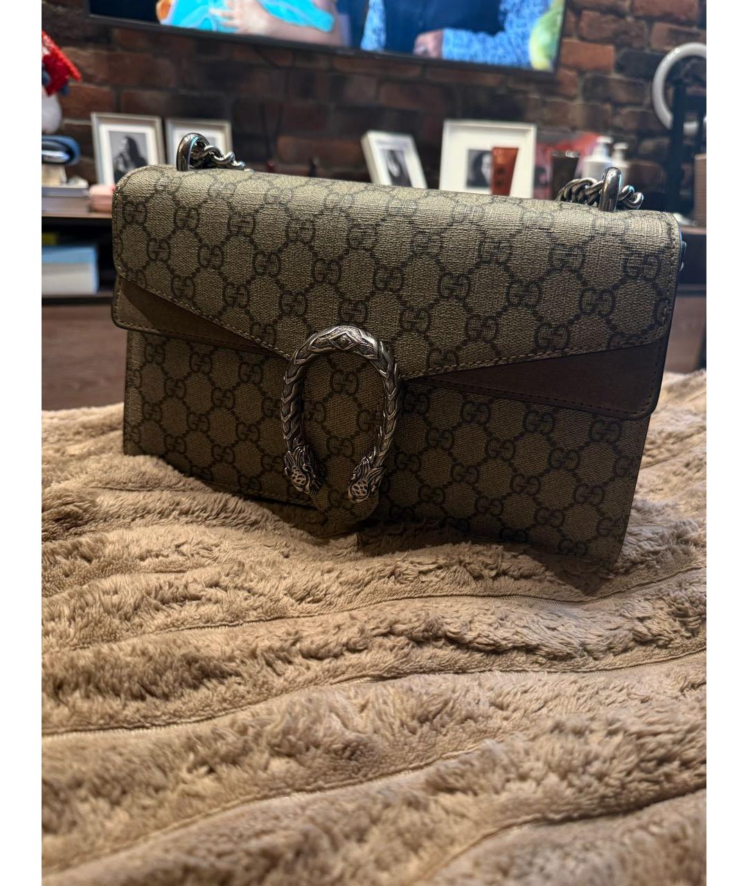 GUCCI Бежевая сумка через плечо, фото 2