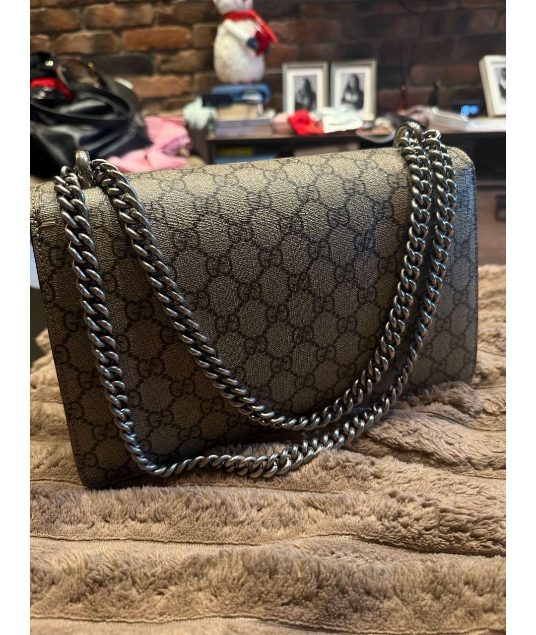 GUCCI Бежевая сумка через плечо, фото 3