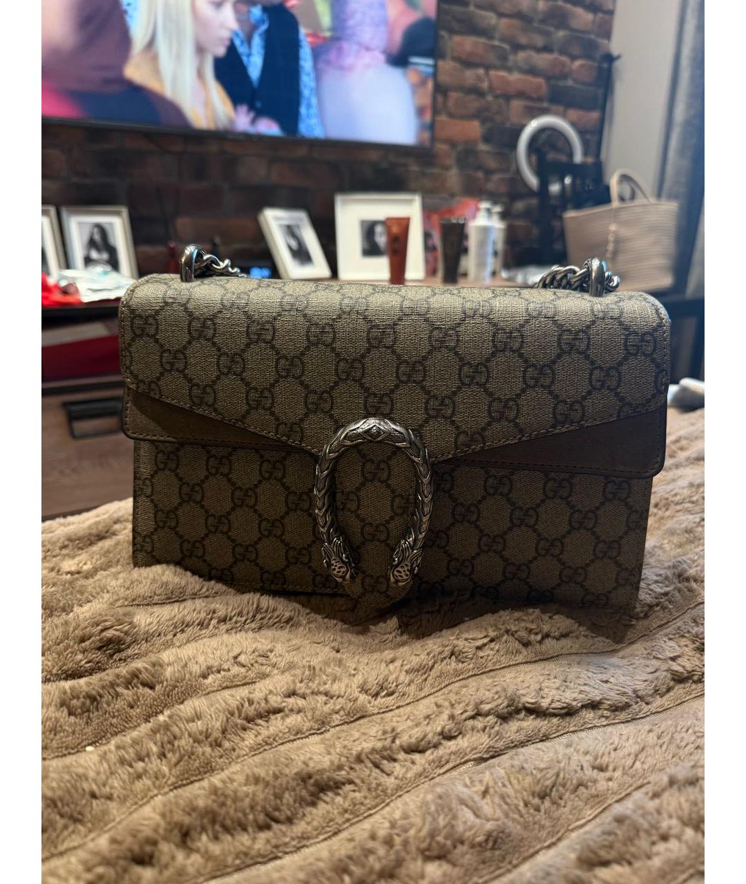 GUCCI Бежевая сумка через плечо, фото 8