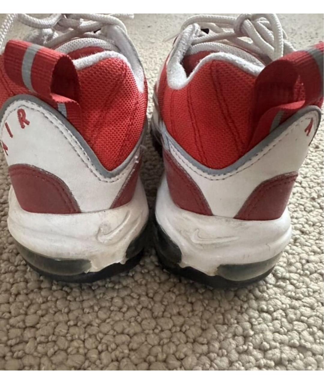 NIKE Красные кожаные кроссовки, фото 6