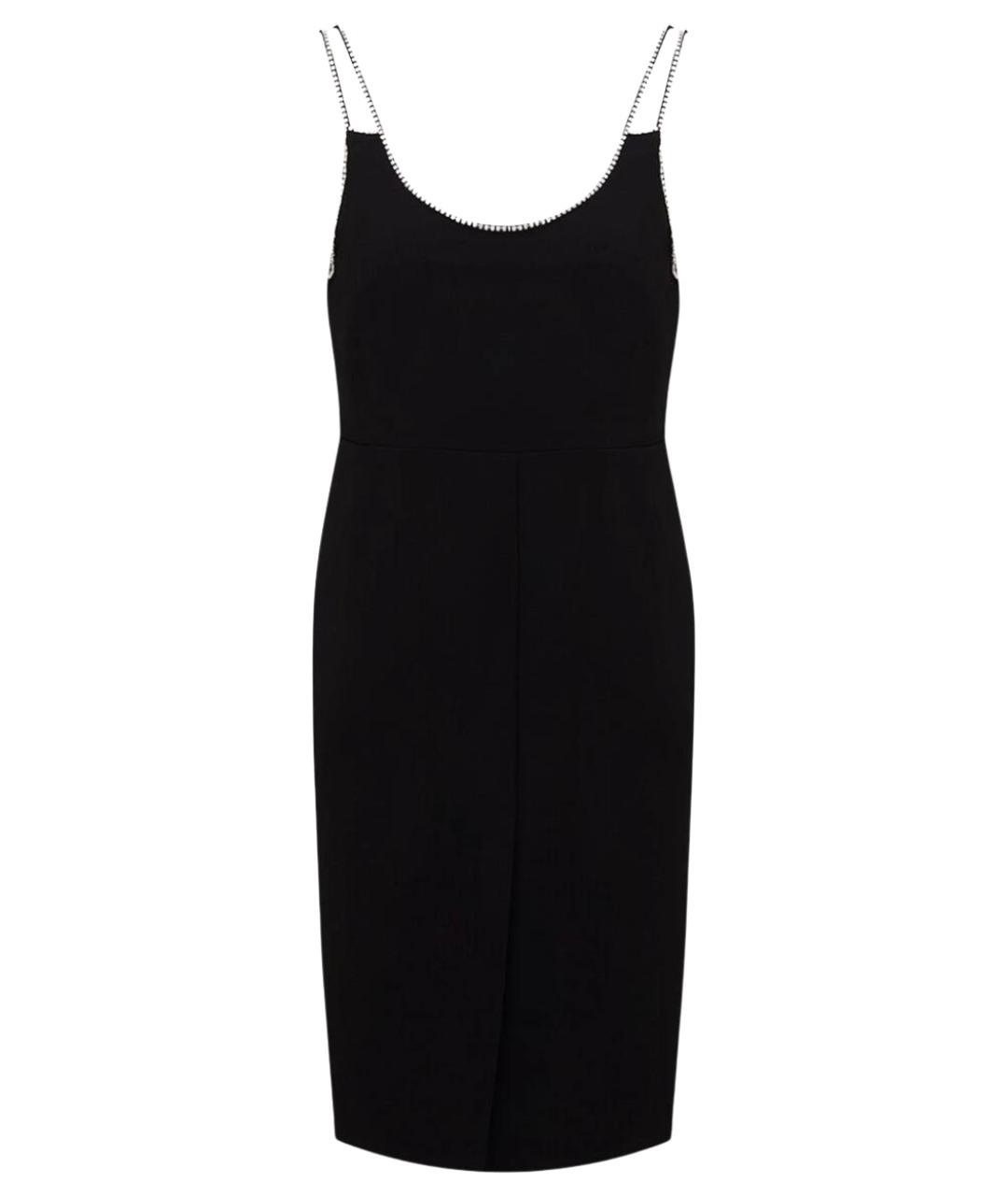 CELINE Черное вискозное коктейльное платье, фото 1