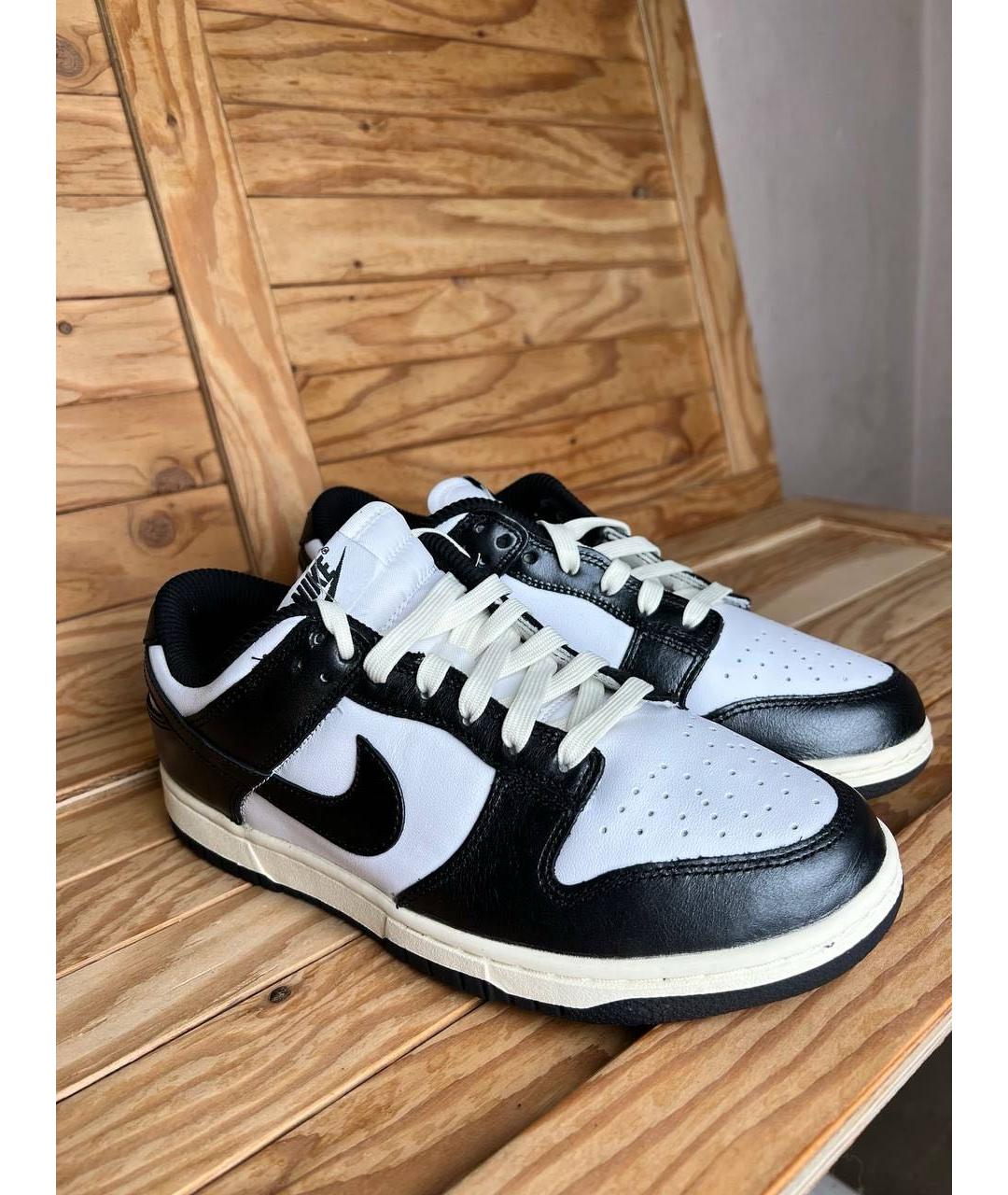 NIKE Черные кожаные кроссовки, фото 2
