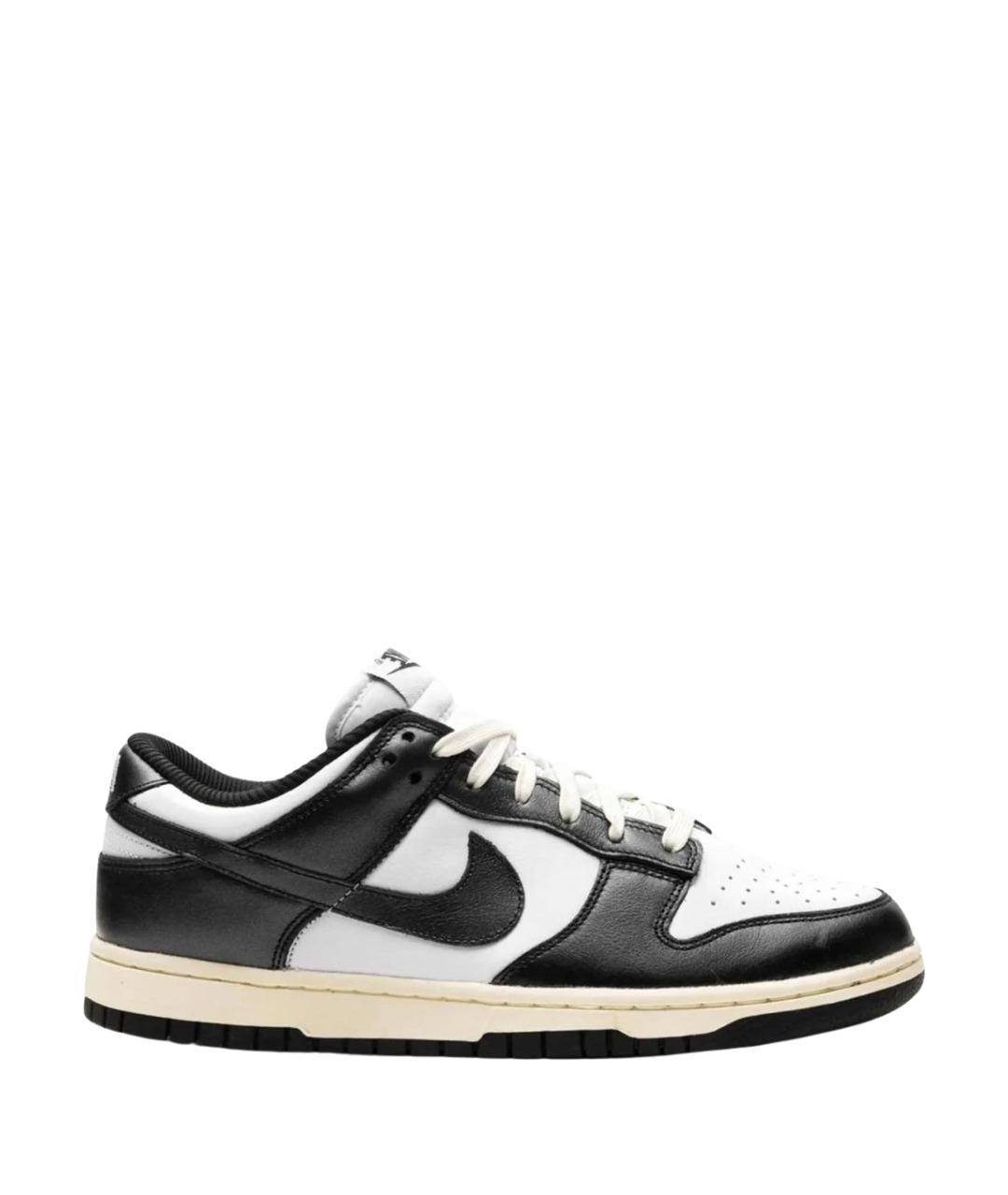 NIKE Черные кожаные кеды, фото 1