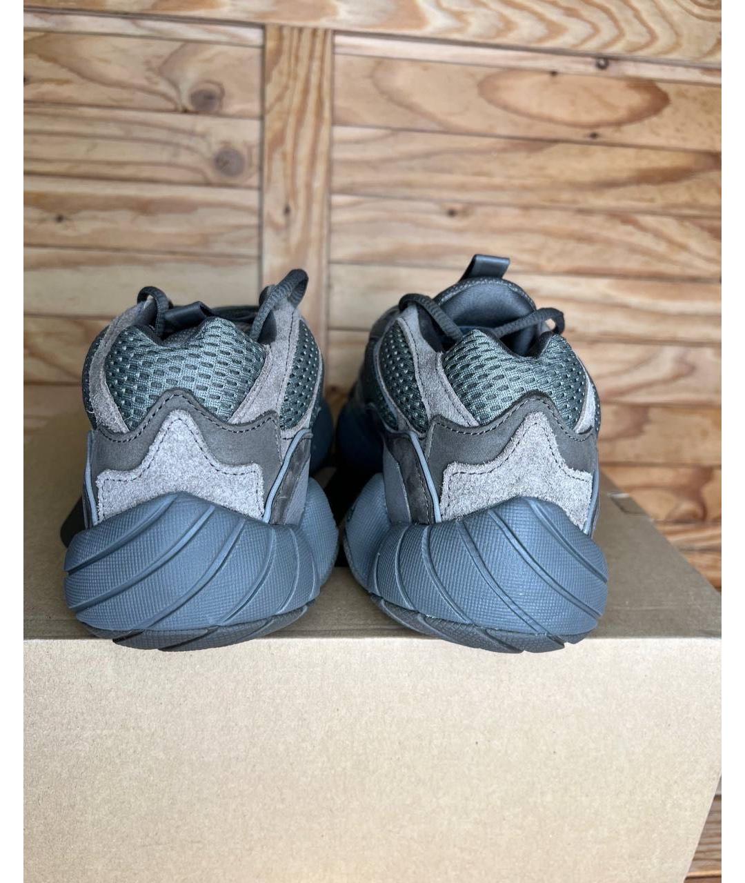ADIDAS YEEZY Серые низкие кроссовки / кеды, фото 4
