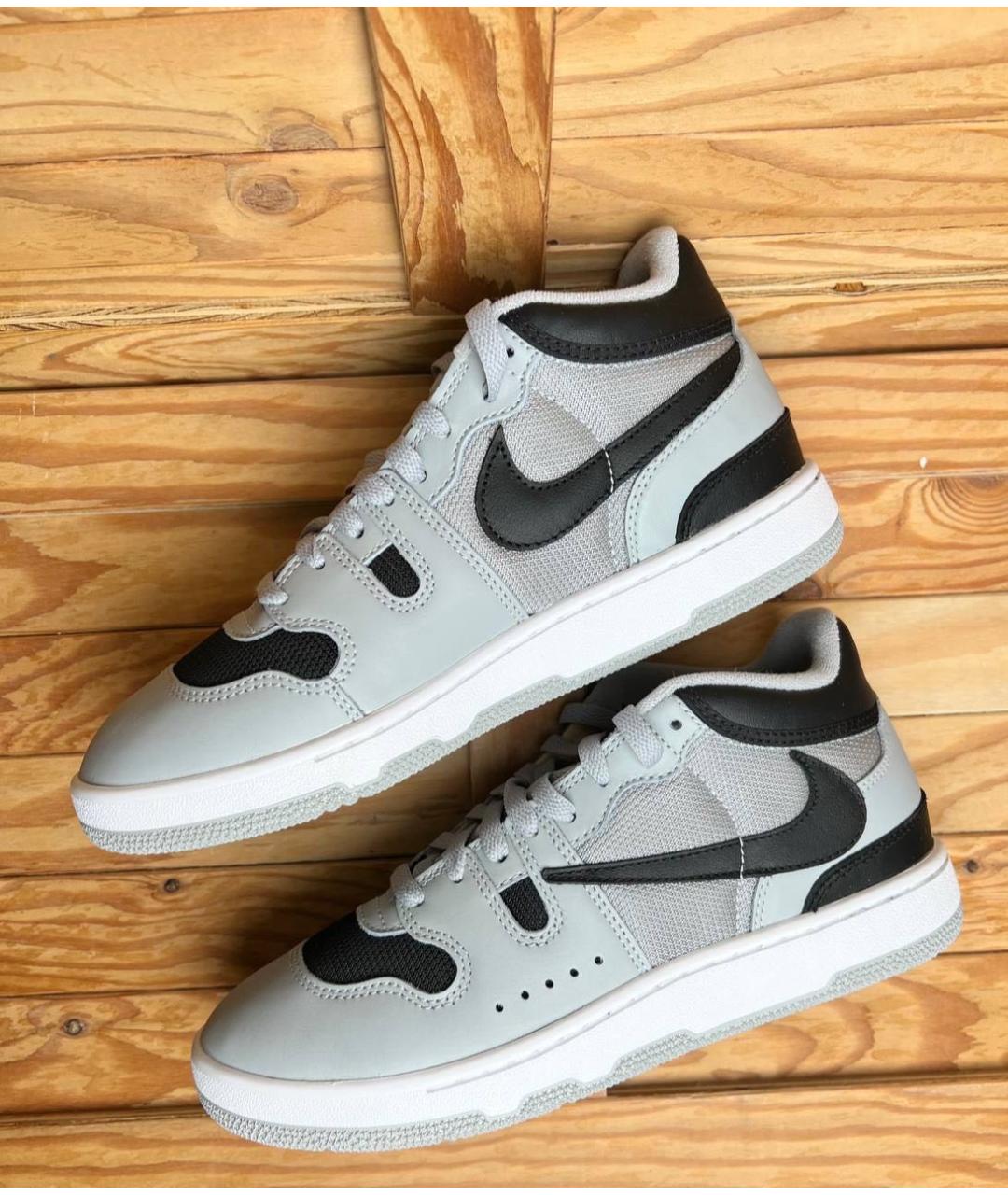 NIKE Серые низкие кроссовки / кеды, фото 3