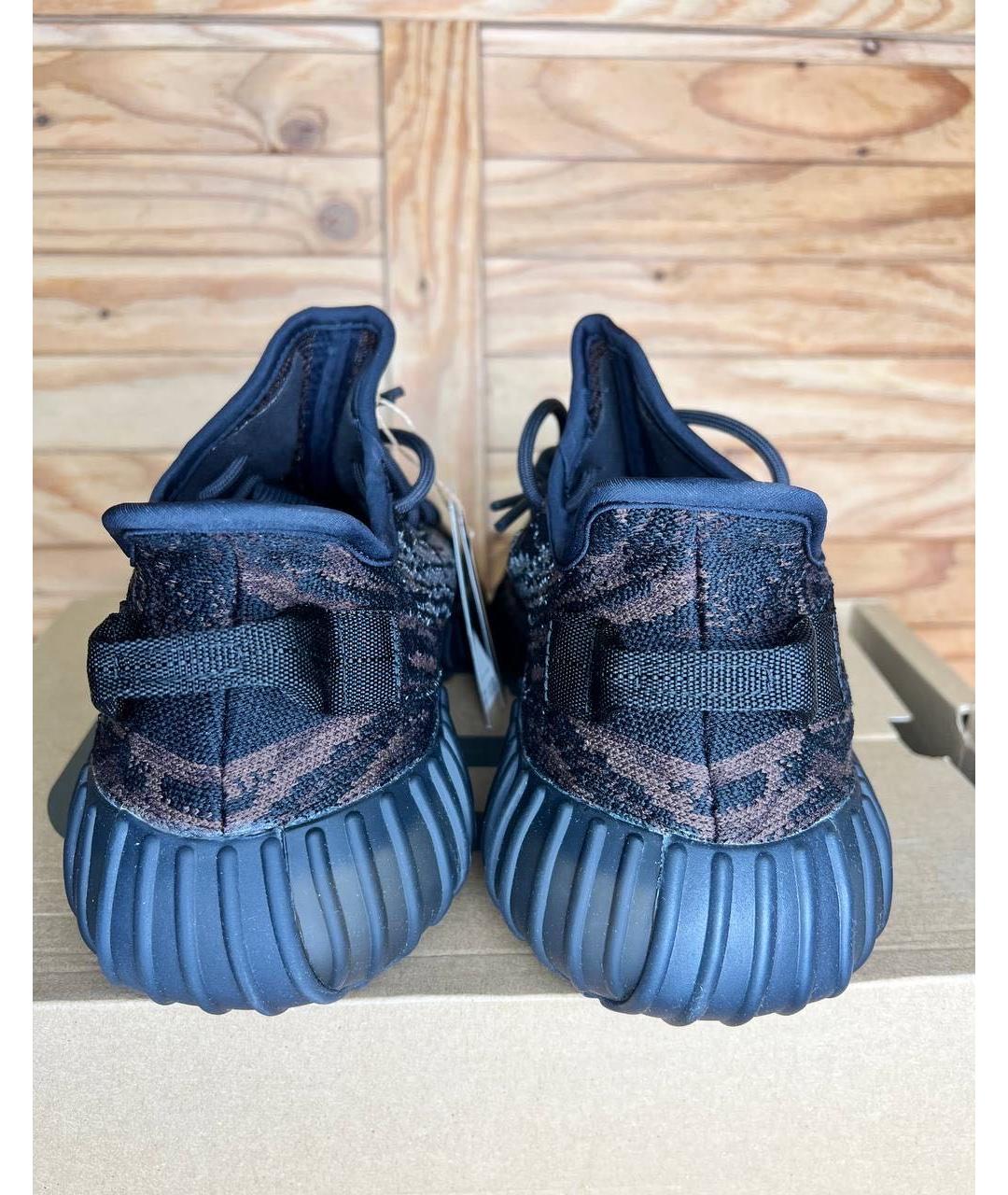 ADIDAS YEEZY Черные низкие кроссовки / кеды, фото 4