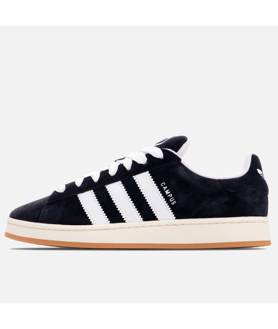 ADIDAS Черные замшевые низкие кроссовки / кеды, фото 7