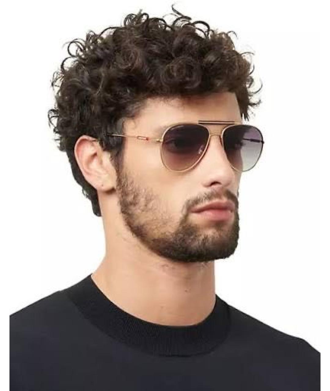 DSQUARED2 Зеленые металлические солнцезащитные очки, фото 6