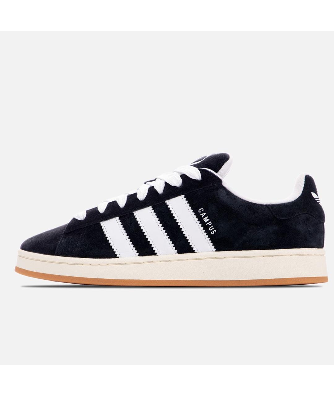 ADIDAS Черные замшевые кроссовки, фото 7